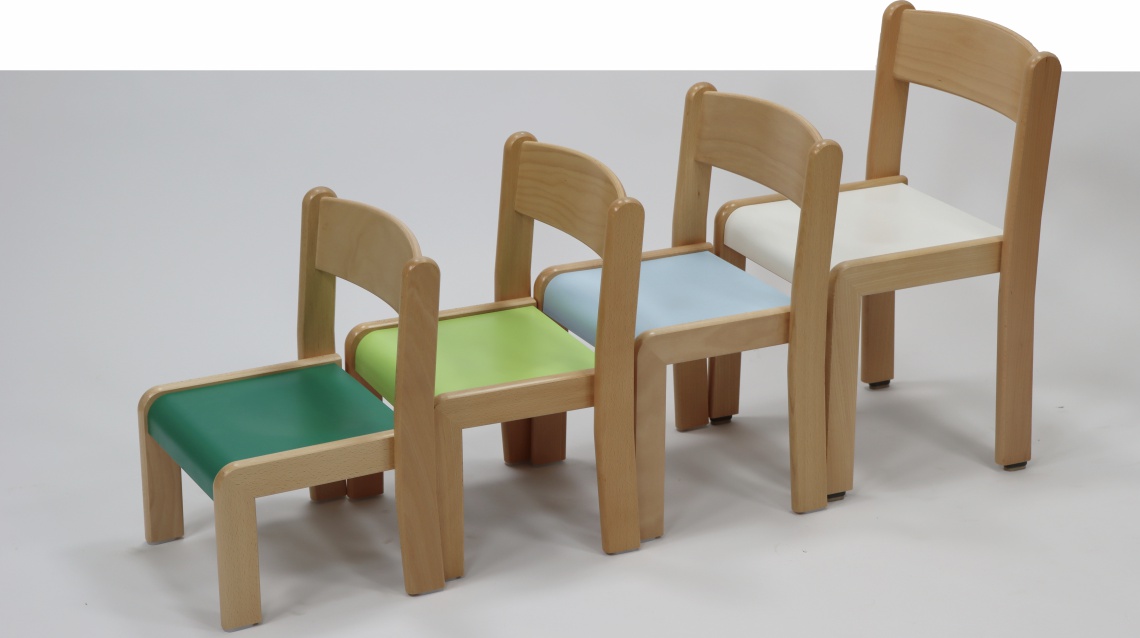 farbige Kindergartenstühle Victor