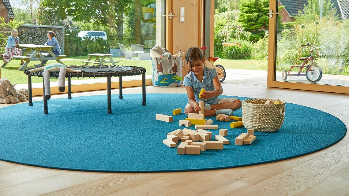 Kindergarten Tretford runder Teppich