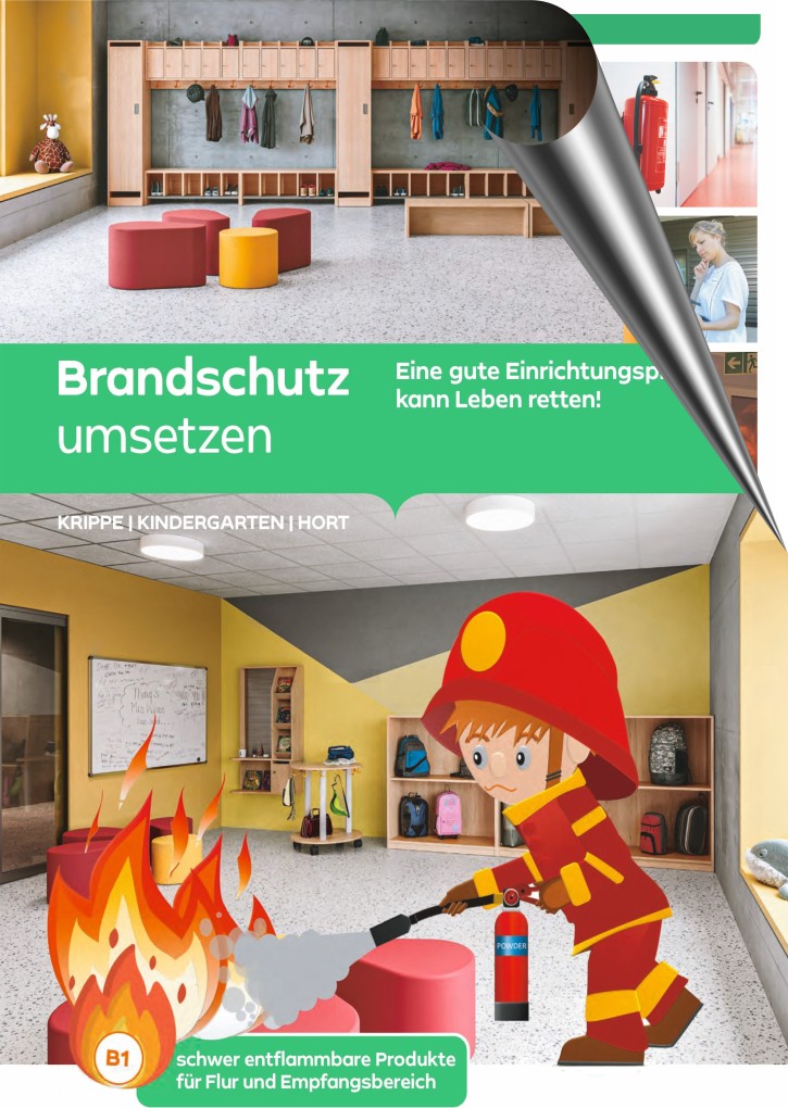 Brandschutz Kindergarten Garderobe