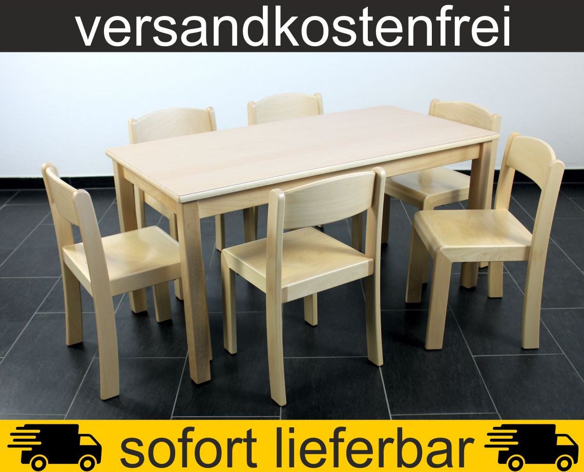 Stuhl-Tisch-Sparsets Kindergarten
