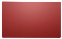 Schneidbrett Kunststoff rot