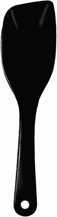 (4) Servierlöffel SCHWARZ 26,5 cm, PBT-Kunststoff