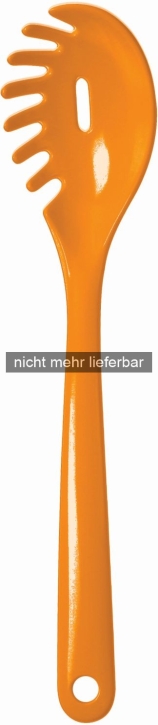 AUSVERKAUFT: (3) Spaghettilöffel ORANGE 31 cm, PBT-Kunststoff