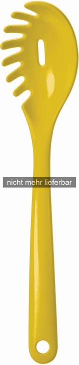 AUSVERKAUFT (3) Spaghettilöffel GELB 31 cm, PBT-Kunststoff