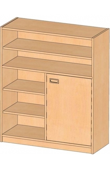 Regalschrank, B/H/T: 102 x 120 x 40 cm