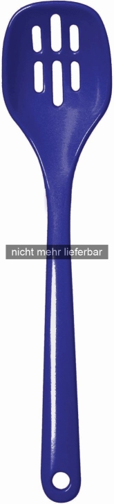 AUSVERKAUFT Schöpflöffel geschlitzt BLAU 30,5 cm, PBT-Kunststoff