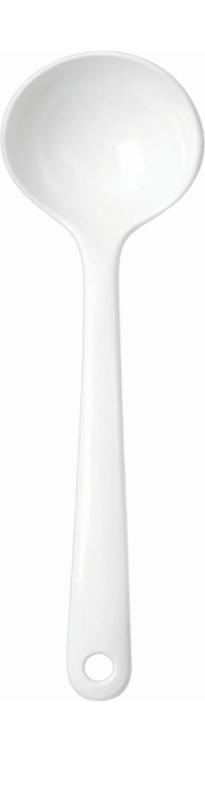 (2) Schöpfkelle 0,13 Liter, 30 cm, PBT-Kunststoff