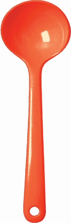 (2) Schöpfkelle ROT 0,13 Liter, 30 cm, PBT-Kunststoff