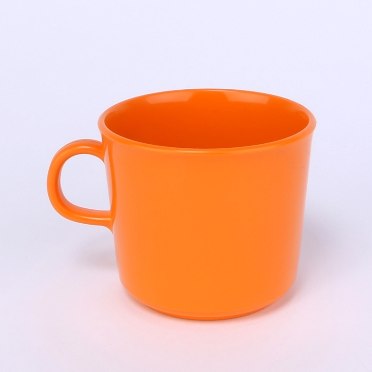 Tasse 0,15 Liter, mit Henkel; Ø 7,5 cm; Höhe 6,7 cm Fruchtorange