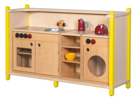 hohe Spielküche, B/H/T: 140 x 80 x 40 cm