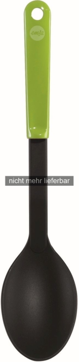 Servierlöffel 29 cm, Griff HELLGRÜN, Polyamid-Kunststoff