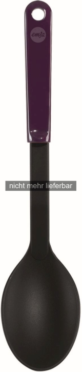 Servierlöffel 29 cm, Griff BROMBEER, Polyamid-Kunststoff
