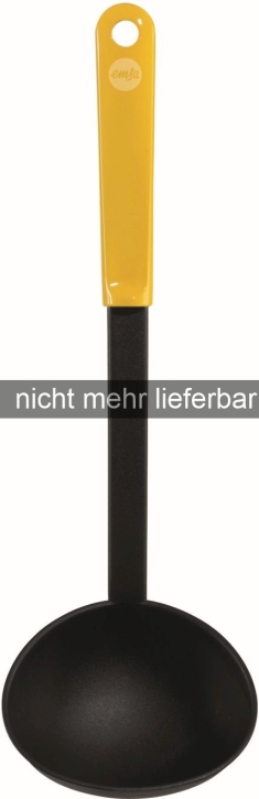Suppenkelle 29 cm, Griff GELB, Polyamid-Kunststoff