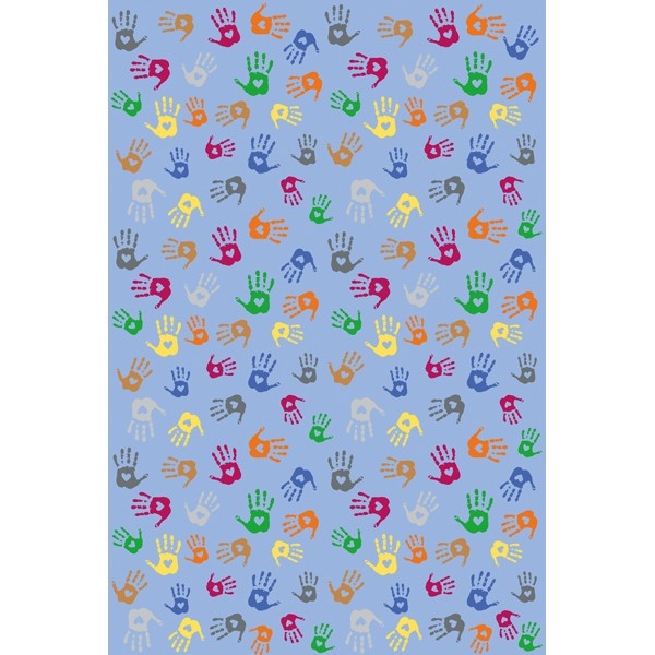 Teppich Hände rechteckig 300 x 200 cm