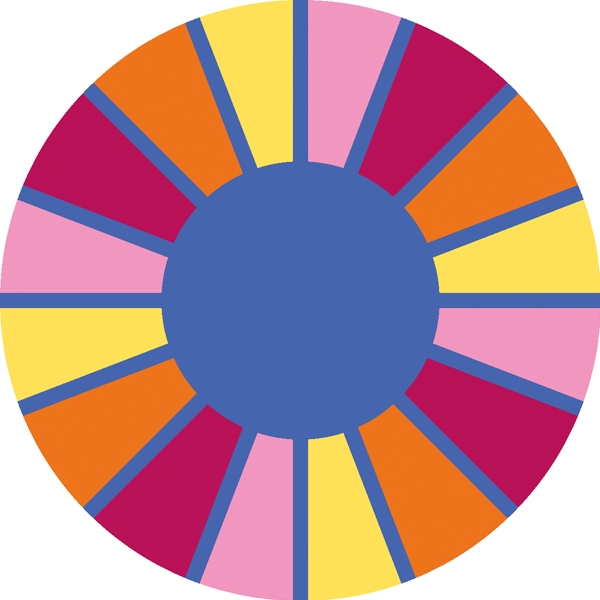 Teppich Segment rund 200 cm