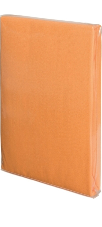 Spannbettlaken ORANGE, Baumwoll-Jersey, Universalgröße 60-70 x 120-140 cm