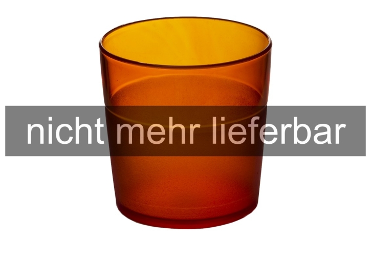 AUSVERKAUFT (7) Stapelbecher 0,17 Liter orange