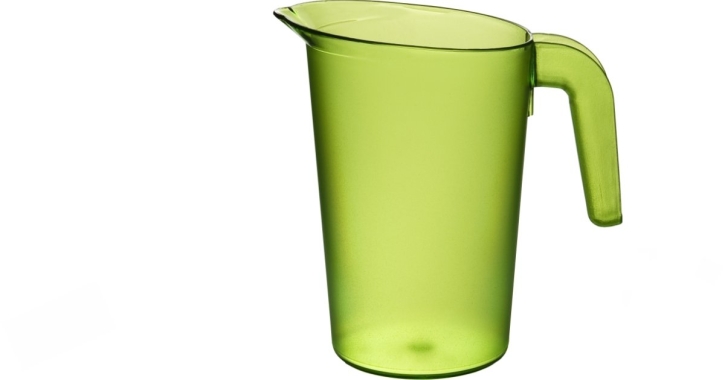 (3) Kanne ohne Deckel 1 Liter grün