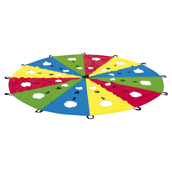 Schwungtuch mit Ziellöchern 400 cm Schwungtuch mit Ziellöchern 400 cm