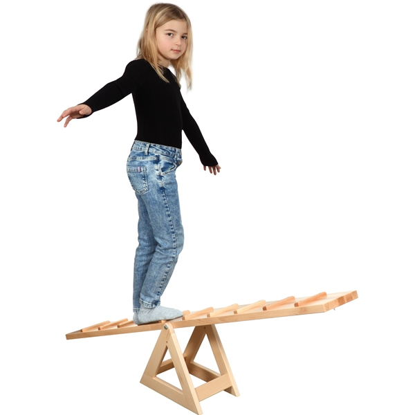 Laufwippe aus Holz Laufwippe aus Holz