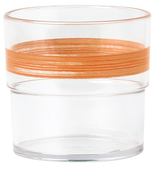 Trinkglas 0,23 Liter, SAN-Kunststoff (Farbe wählen)