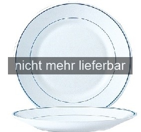 AUSVERKAUFT Hartglas "Deflt" - Teller flach Ø 23,5 cm, H 26 mm