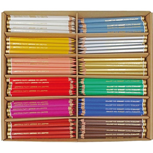 belcolART Farb Gigant Ergänzungsfarben 12 Farben 180 Stifte belcolART Farb Gigant Ergänzungsfarben 12 Farben 180 Stifte
