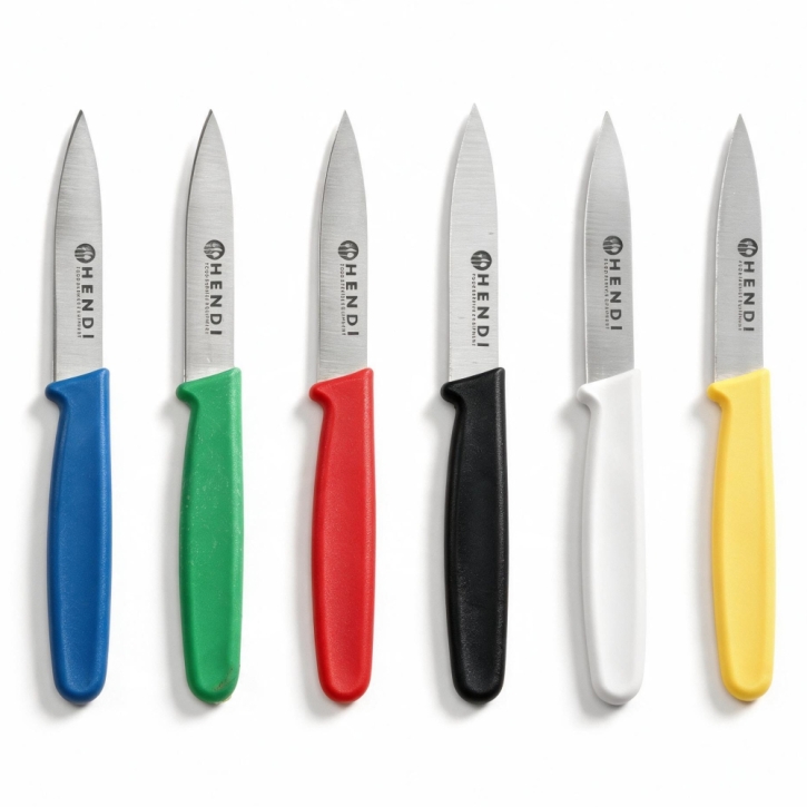 6er-Set Schälmesser, Klinge 7,5 cm, nach HACCP