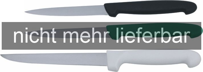 AUSVERKAUFT Profi-Universalmesser, Klinge 16 cm, WEISSER Kunststoffgriff nach HACCP (Variante wählen)