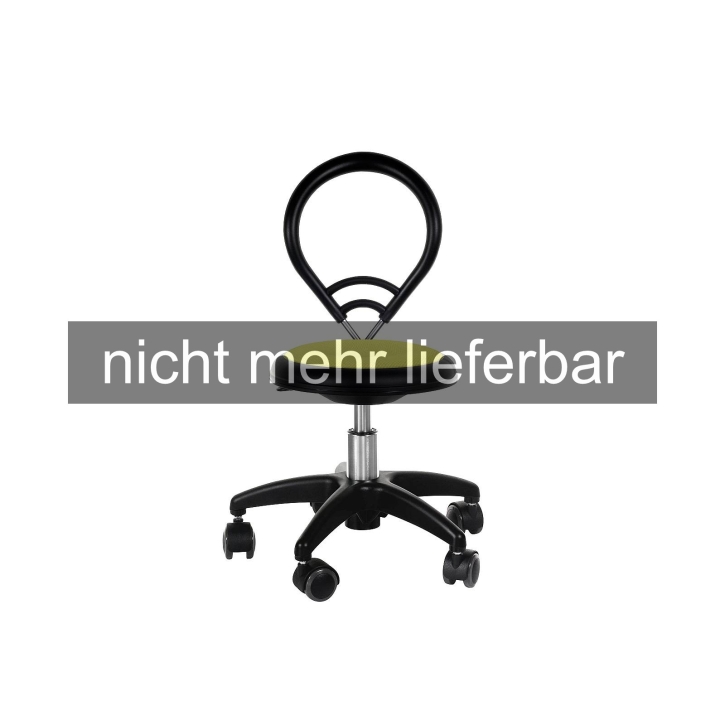 Genito mit runder Comfort-Lehne, 30-38 cm, 326 Stoff Lyon gelb