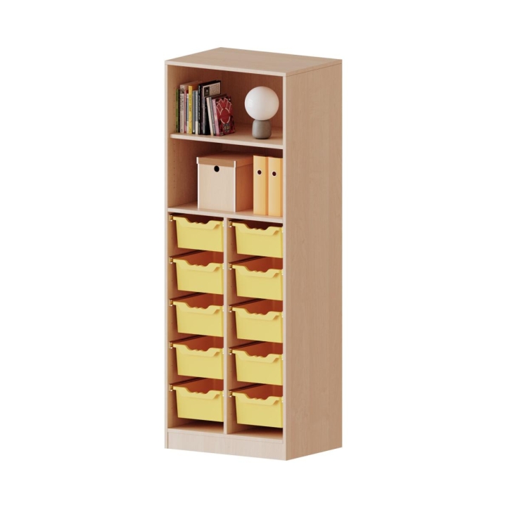 ErgoTray Regal, zweireihig, 5 Ordnerhöhen - Gesamthöhe: 190 cm ErgoTray Regal, zweireihig, 5 Ordnerhöhen - Gesamthöhe: 190 cm