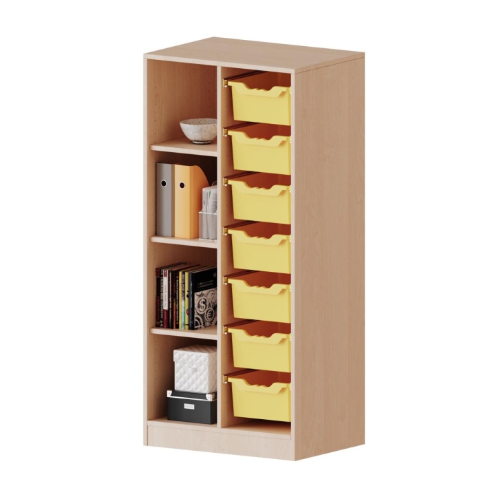 ErgoTray Regal, zweireihig, 4 Ordnerhöhen - Gesamthöhe: 154 cm ErgoTray Regal, zweireihig, 4 Ordnerhöhen - Gesamthöhe: 154 cm
