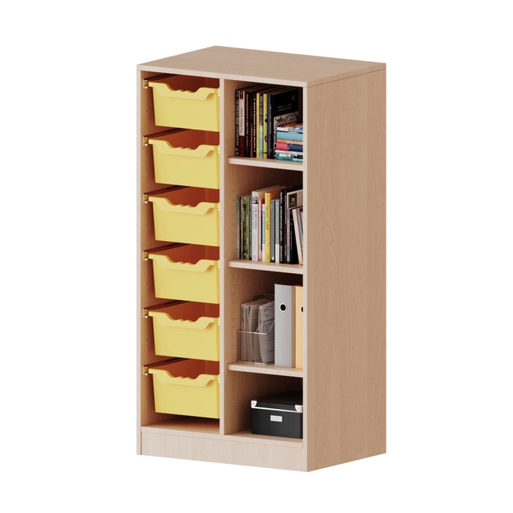 ErgoTray Regal, zweireihig, 3,5 Ordnerhöhen - Gesamthöhe: 118 cm ErgoTray Regal, zweireihig, 3,5 Ordnerhöhen - Gesamthöhe: 118 cm