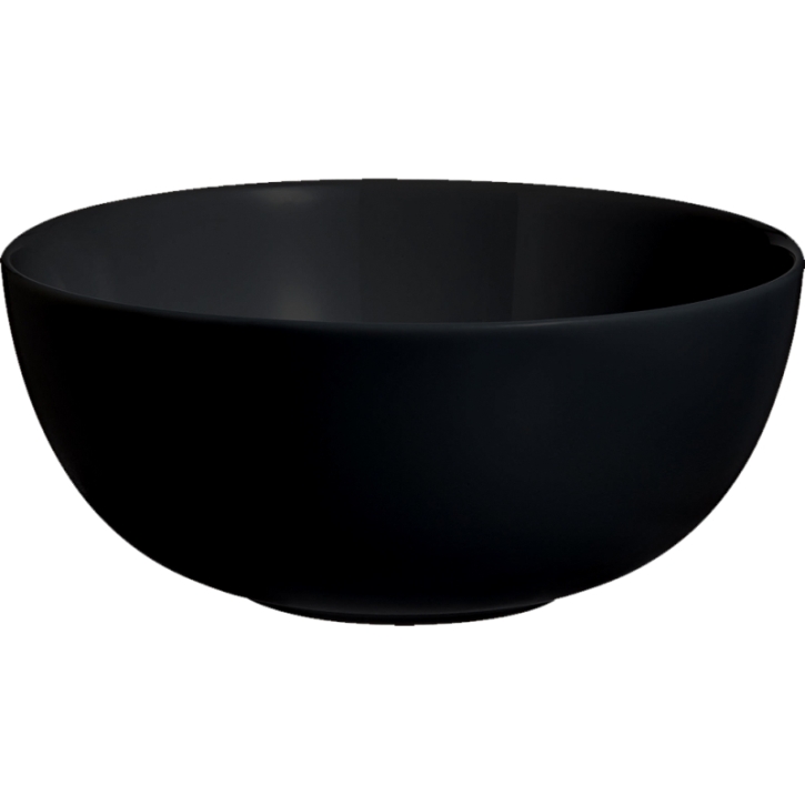 Schale schwarz Ø 12 cm, Höhe 5,4 cm, 0,40 Liter
