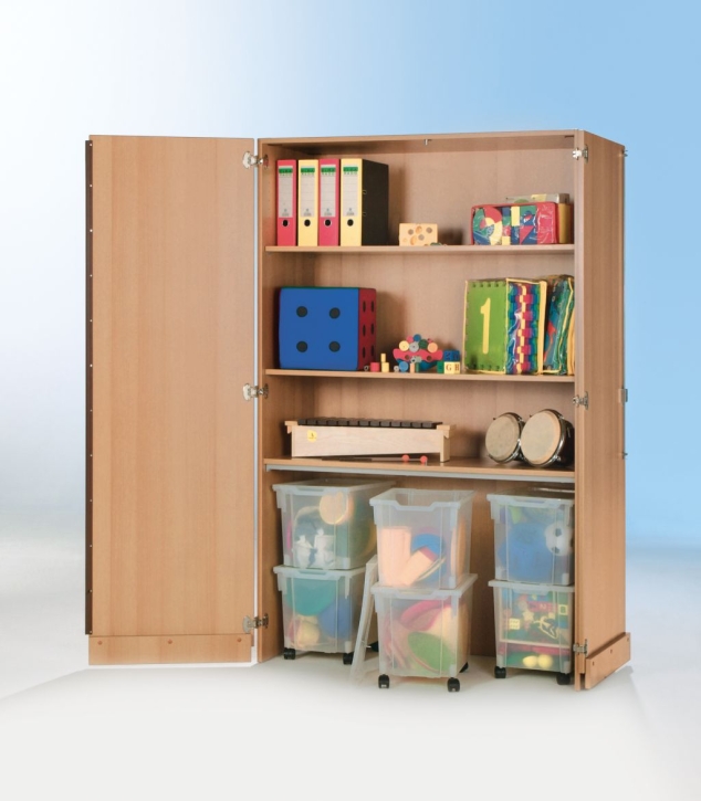 Garagenschrank mit 6 SymBoxen, B/H/T 120 x 190 x 50 cm-LEG 11 6G