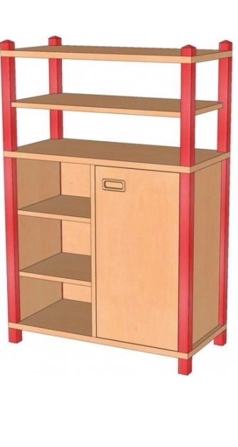 Stollenschrank Breite 82 cm, 120 cm Hoch-8212 023 00.