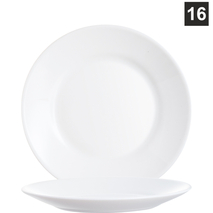 Restaurant Uni weiß - Teller tief Ø 22,5 cm, H 35 mm