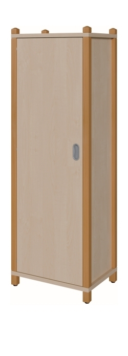 Stollenschrank Breite 56 cm, 160 cm Hoch, Tür links