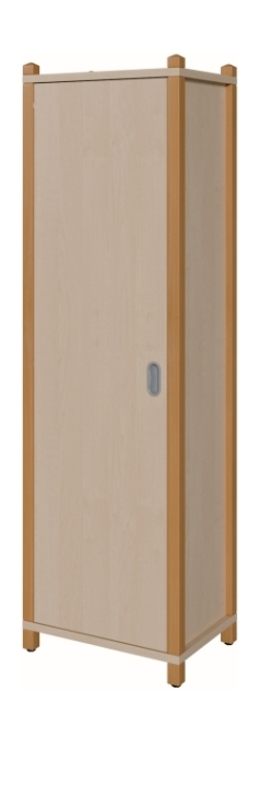 Stollenschrank Breite 56 cm, 180 cm Hoch, Tür links