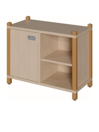 Stollenschrank Breite 82 cm, 60 cm Hoch, Tür links