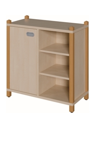 Stollenschrank Breite 82 cm, 80 cm Hoch, Tür links