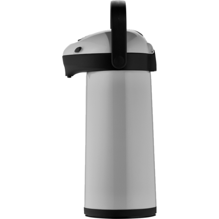 Pump-Isolierkanne 1,9 Liter, Grau-schwarz