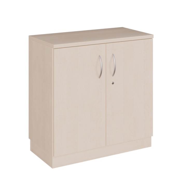 Aktenschrank mit zwei Türen, 2 Ordnerhöhen, Höhe 82 cm Aktenschrank mit zwei Türen, 2 Ordnerhöhen, Höhe 82 cm