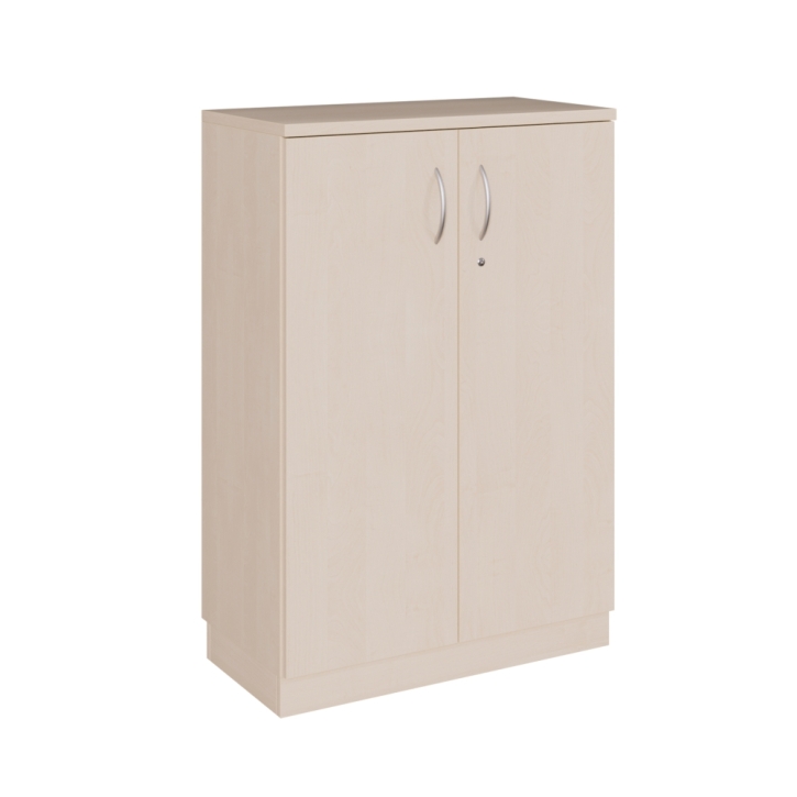 Aktenschrank mit zwei Türen, 3 Ordnerhöhen, Höhe 118 cm Aktenschrank mit zwei Türen, 3 Ordnerhöhen, Höhe 118 cm