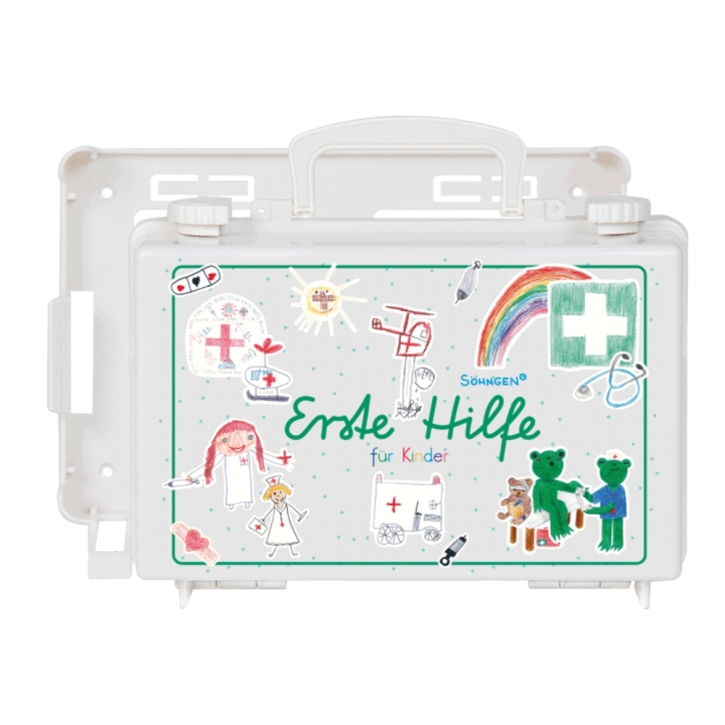 Erste-Hilfe-Koffer kleine GROSSE Hilfe Kindergarten, bis 6 Jahre, (HxBxL) 26 x 17 x 11 cm Erste-Hilfe-Koffer kleine GROSSE Hilfe Kindergarten, bis 6 Jahre, (HxBxL) 26 x 17 x 11 cm