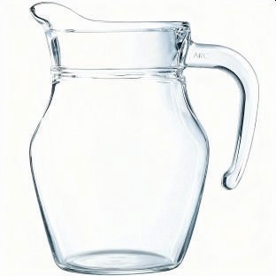 12 Stück Krug "Arc" 0,50 Liter, Ø 9,5 x H 14,1 cm