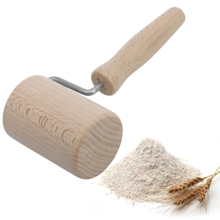 Backblechroller »Woody«, Buchenholz, 178 x 84 x 54 mm