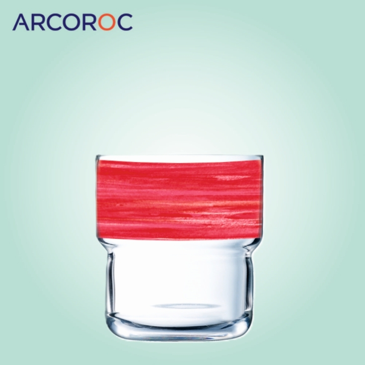 "Brush Log" Stapelbecher 0,22 Liter, Cherry