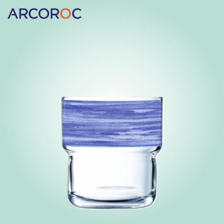 "Brush Log" Stapelbecher 0,22 Liter, Jeans