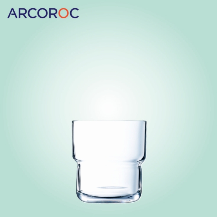 Brush Log TRANSPARENT - Stapelglas 0,16 Liter, Ø 63 × H 80 mm